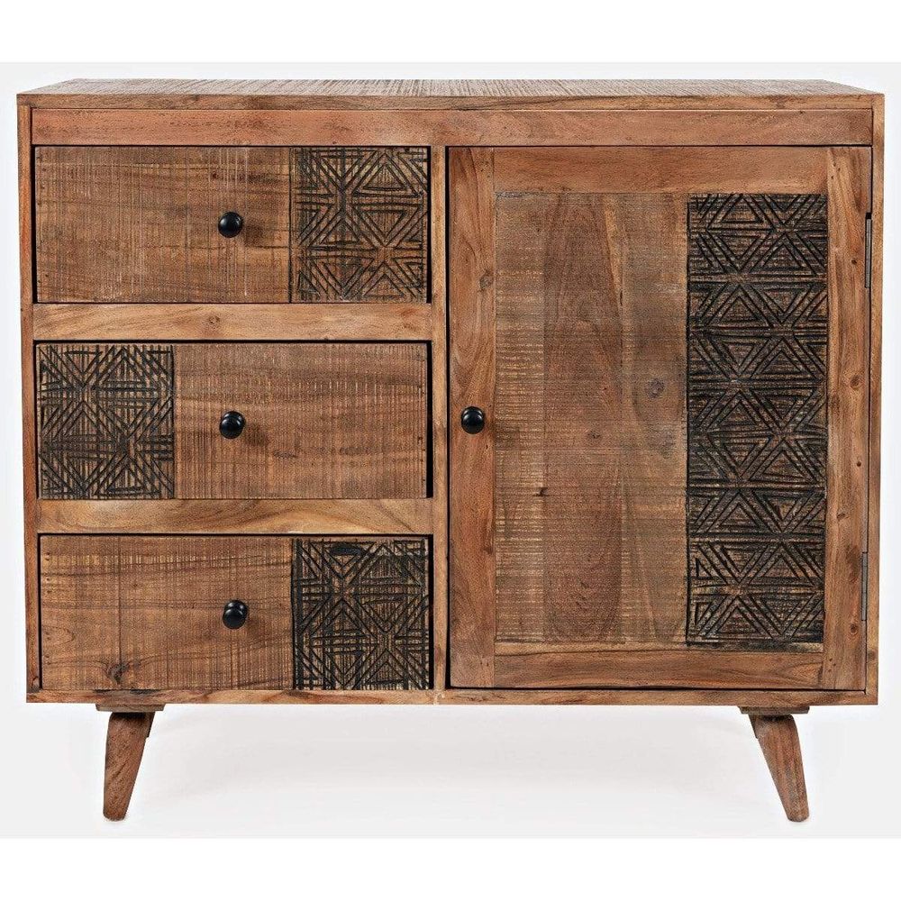 Urban Village 3 drawer door accent chest