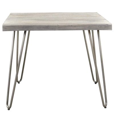 Xavier Accent Table in Light Grey