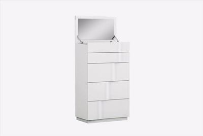 Yulie Drawer Chest - White