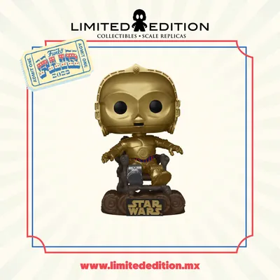 Preventa Funko Pop C-3Po 609 Star Wars By George Lucas - Limited Edition