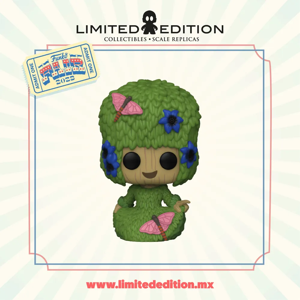 Preventa Funko Pop Fancy Groot 1191 I Am Groot By Marvel - Limited Edition