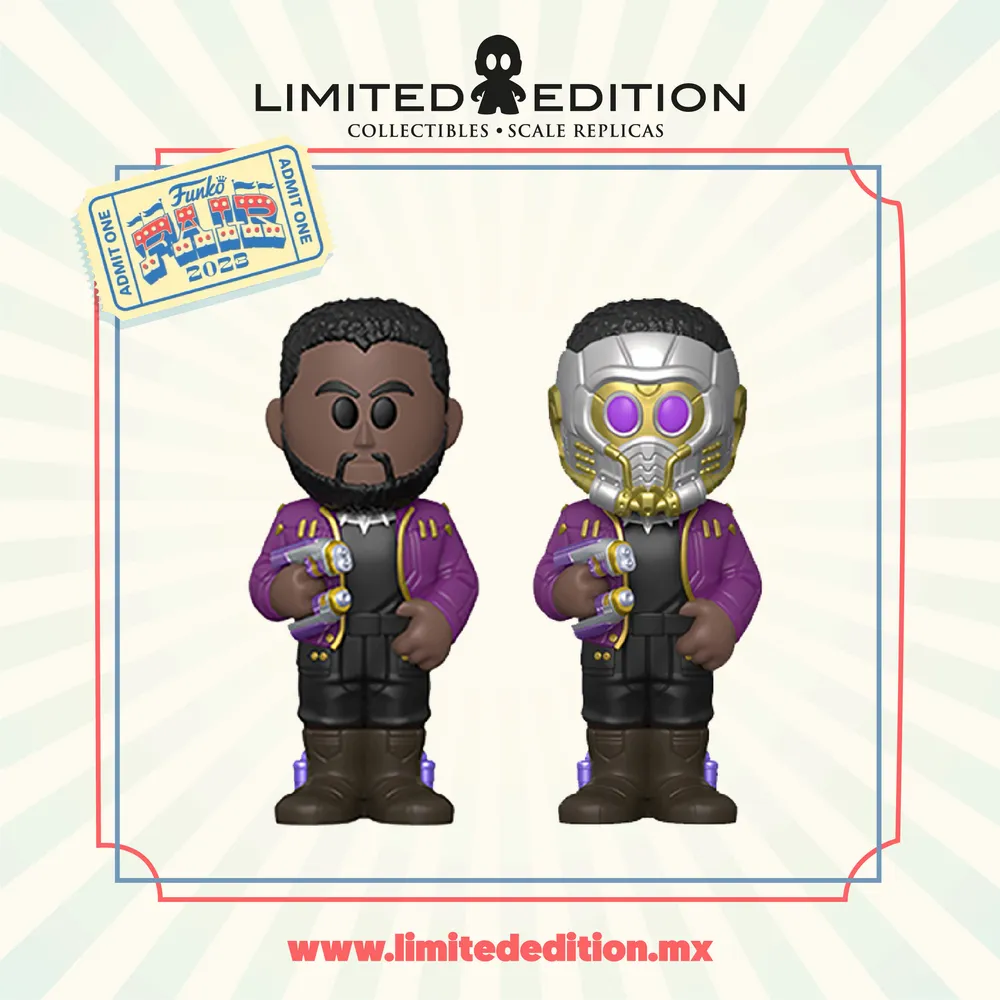 Preventa Funko Soda T'Chala Star-Lord What If…? By Marvel - Limited Edition