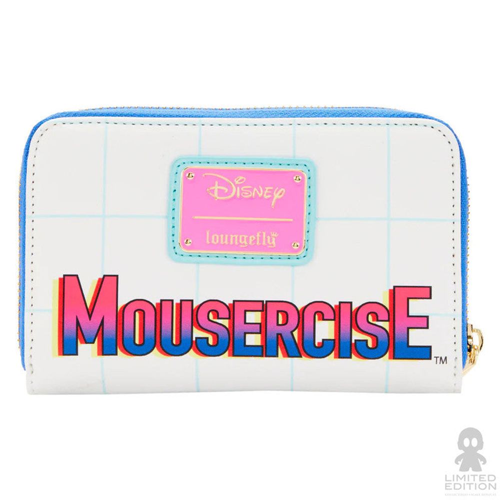Loungefly Cartera Mousercise Mickey Mouse And Friends By Disney - Limited Edition