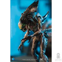 Hiya Toys Figura Articulada Predalien Battle Damage Alien Vs. Predator By Paul W. S. Anderson - Limited Edition