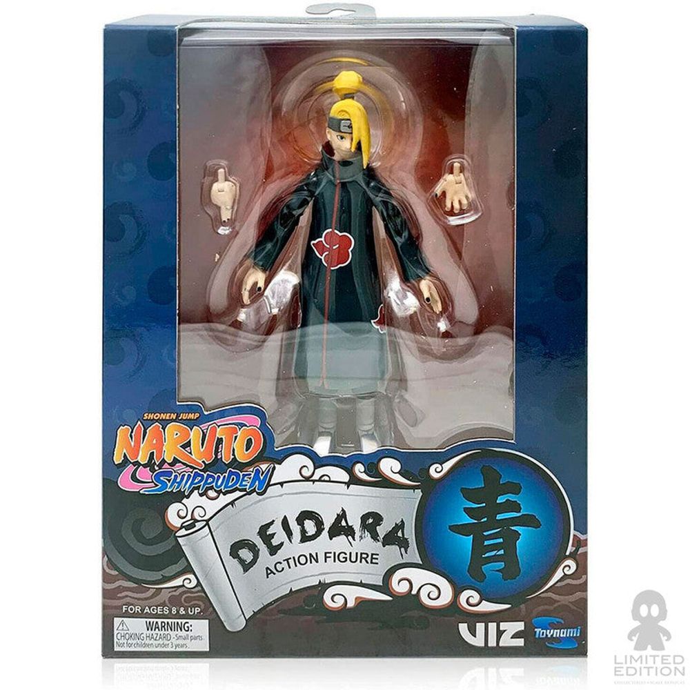 Toynami Figura Articulada Deidara Naruto By Masashi Kishimoto - Limited Edition