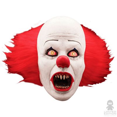 Saldos: Ghoulish Productions Mascara Pennywise Classic Deluxe It By Stephen King - Limited Edition