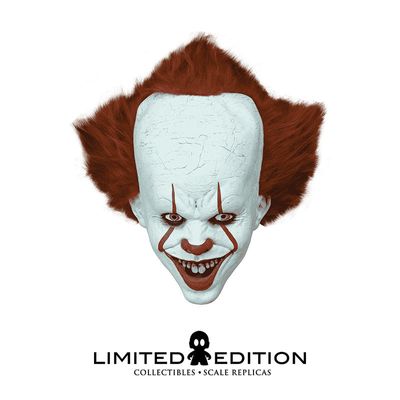 Saldos: Ghoulish Productions New It-Deluxe Mask (Con Pelo) Rev
