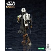 Kotobukiya Figura Artfx+ Mandalorian & Grogu With Beskar Staff The Mandalorian By Star Wars - Limited Edition