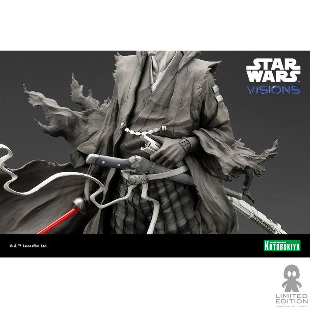 Kotobukiya Estatuilla Artfx+ The Ronin Star Wars Visions By George Lucas - Limited Edition