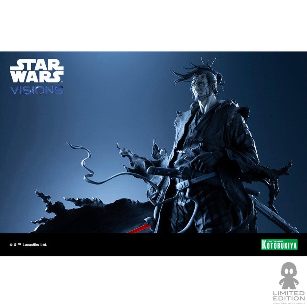 Kotobukiya Estatuilla Artfx+ The Ronin Star Wars Visions By George Lucas - Limited Edition