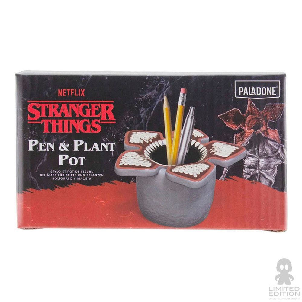 Paladone Maceta Pen & Plant Demogorgon Stranger Things By Hermanos Duffer - Limited Edition