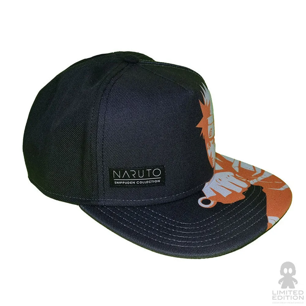 Limited Edition Gorra Negra Ajustable Naruto By Masashi Kishimoto - Limited Edition