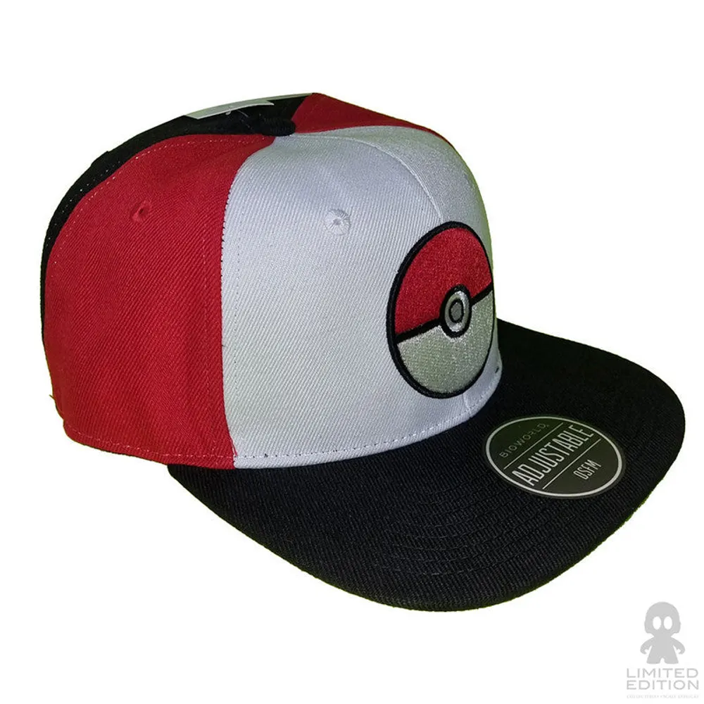 Limited Edition Gorra Ajustable Pokebola Pokémon By Nintendo - Limited Edition