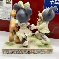 Enesco Estatuilla Springtime Stroll Mickey Mouse And Friends By Disney - Limited Edition