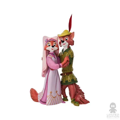 Enesco Estatuilla Robin Hood And Maid Marian Robin Hood By Disney - Limited Edition