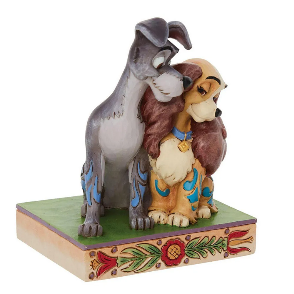 Enesco Estatuilla La Dama Y El Vagabundo By Disney - Limited Edition