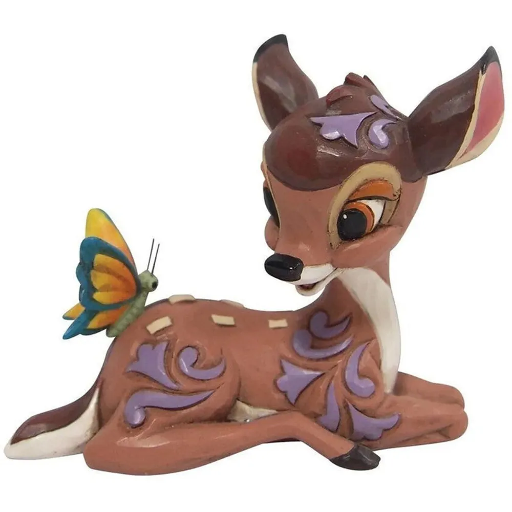 Enesco Figura Bambi With Butterfly Bambi By Disney - Limited Edition