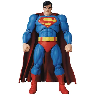 Mafex Figura Articulada Superman The Dark Knight Returns Ver. Batman By Dc - Limited Edition