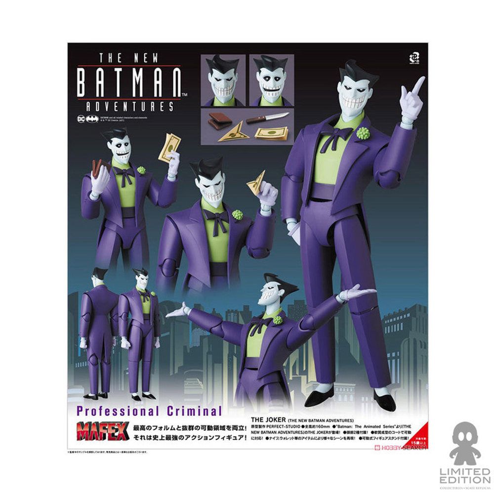 Medicom Toy Figura Articulada The Joker The New Batman Adventures