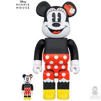 Medicom Toy Figura Articulada Minnie The Mouse Bearbrick Mickey Mouse And Friends By Disney - Limited Edition