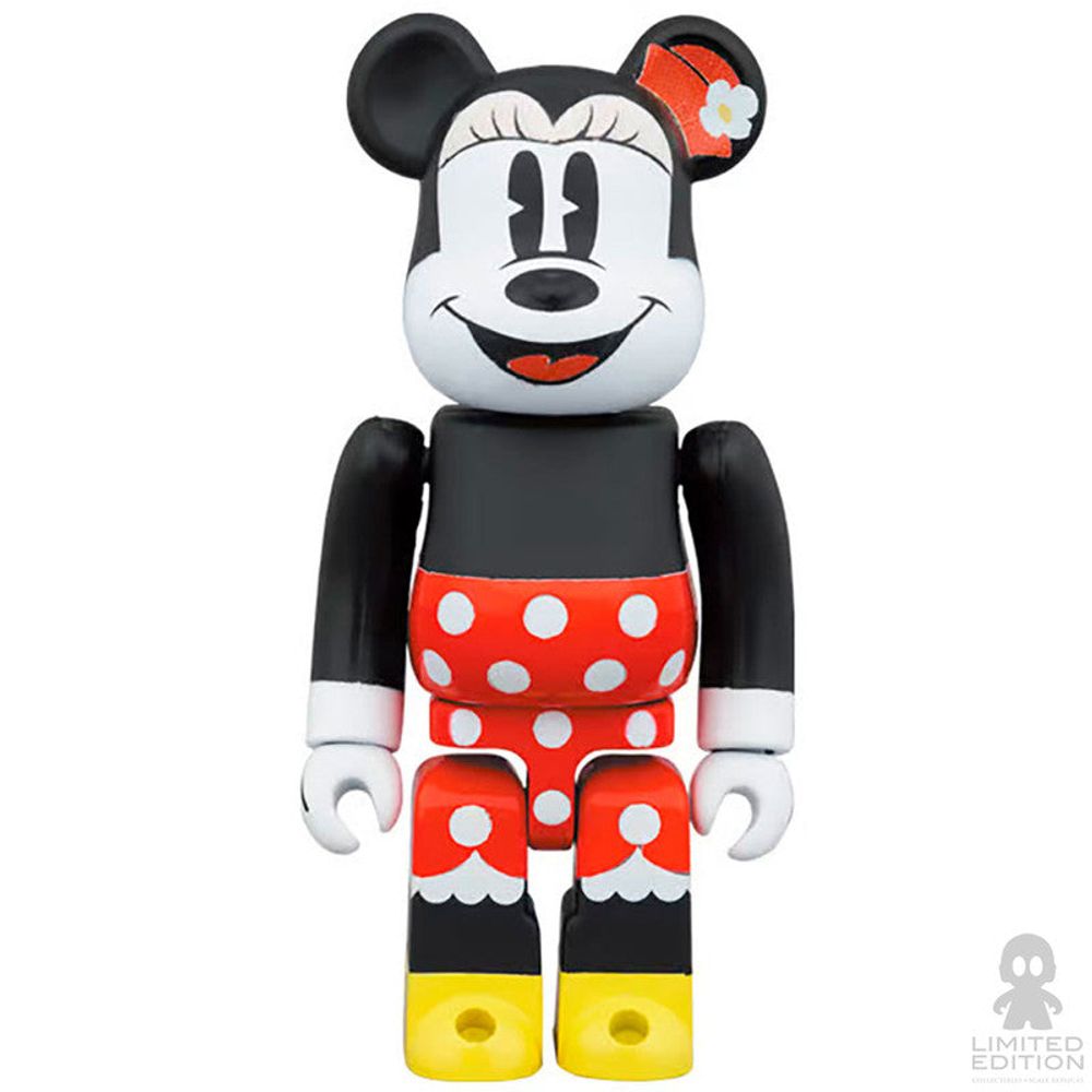 Medicom Toy Figura Articulada Minnie The Mouse Bearbrick Mickey Mouse And Friends By Disney - Limited Edition