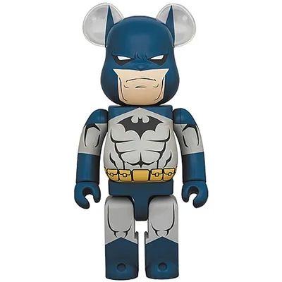 Medicom Toy Figura Bearbrick Batman Hush Version Escala: 1000% Dc Comics By Dc - Limited Edition