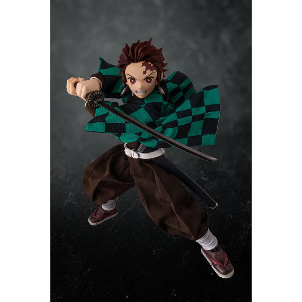 Preventa Aniplex Figura Articulada Tanjiro Kamado Escala 1:6 Demon Slayer: Kimetsu No Yaiba By Koyoharu Gotouge - Limited Edition