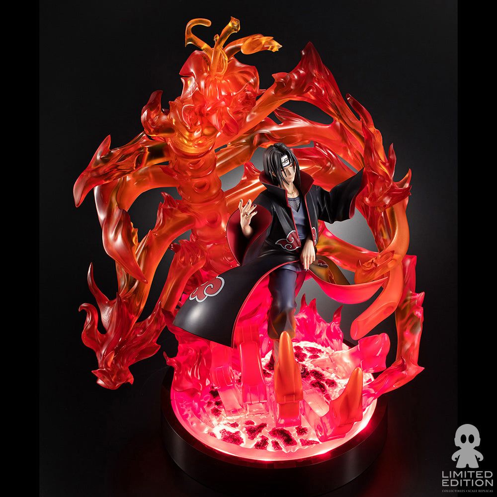 Preventa Megahouse Estatuilla Itachi Uchiha Susano Con Luz Naruto