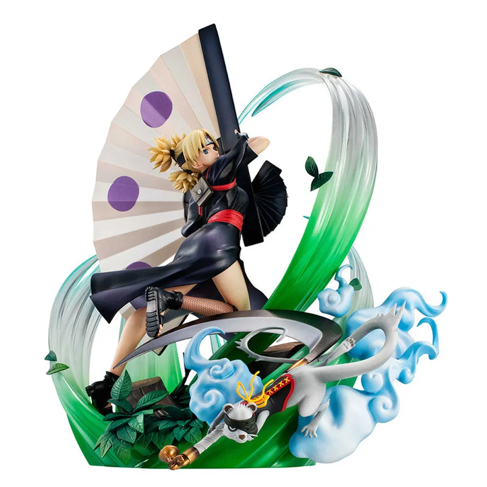 Preventa Megahouse Estatuilla Temari Ver.2 Naruto By Masashi Kishimoto - Limited Edition