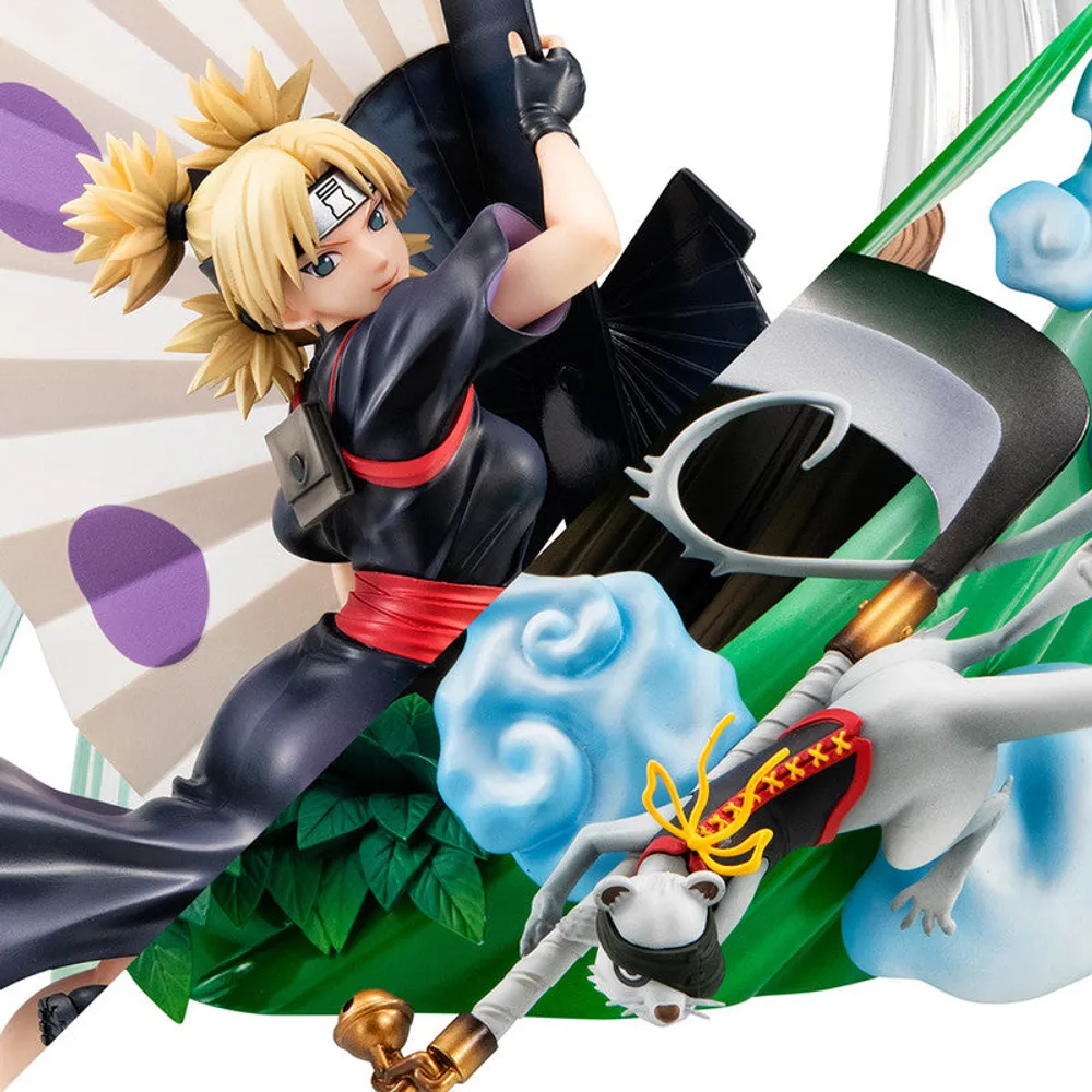 Preventa Megahouse Estatuilla Temari Ver.2 Naruto By Masashi Kishimoto - Limited Edition