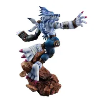 Preventa Megahouse Estatuilla Were Garurumon Digimon By Akiyoshi Hongo - Limited Edition