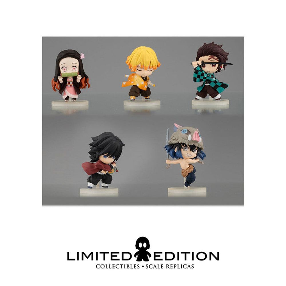 Preventa Bandai Set Figuras Chibi Masters Demon Slayer