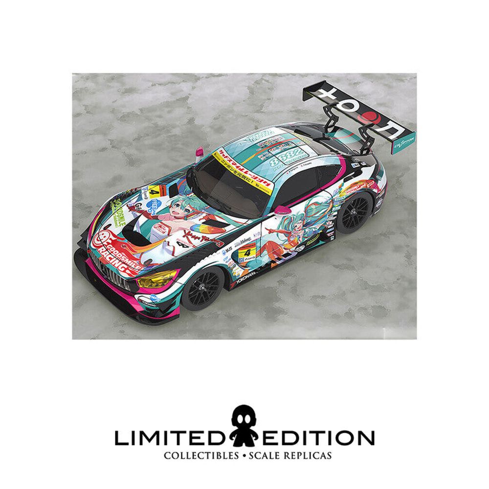 Good Smile Hatsune Miku GT Project: AMG 2021 1:43 Scale Super GT Version  Miniature Car,Multicolor
