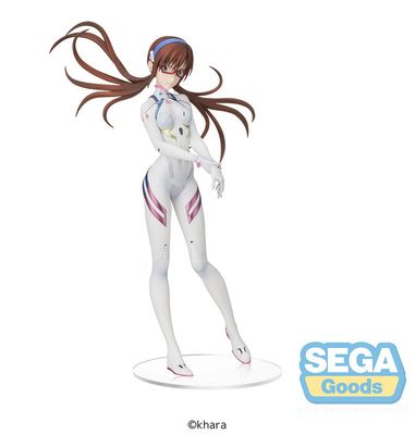 Preventa Sega Figura Mari Makinami Edicion Color Activado Evangelion