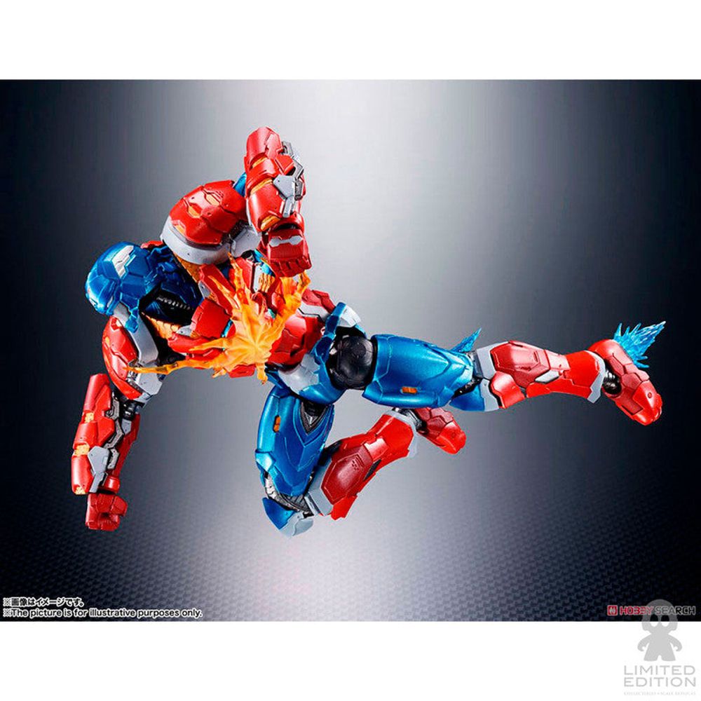 Bandai Figura Articulada Tamashii Nations S.H.Figuarts Captain America Tech-On Avengers By Marvel - Limited Edition