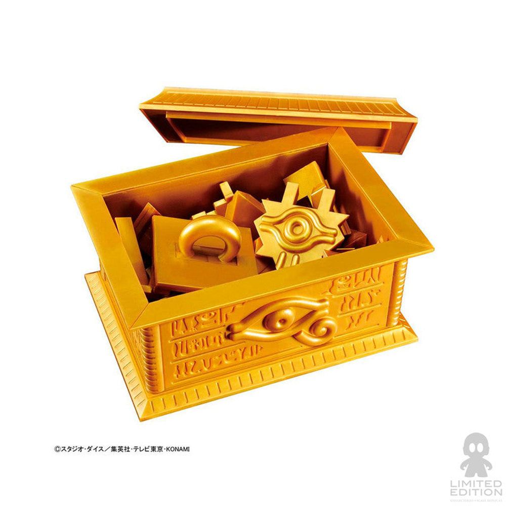 Bandai Model Kit Gold Sarcophagus Ultimagear Millennium Puzzle Yu-Gi-Oh! By Kazuki Takahashi - Limited Edition