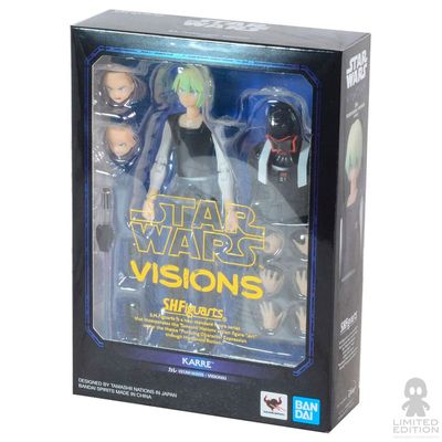 Bandai Figura Articulada S.H.Figuarts Karre Star Wars Visions By George Lucas - Limited Edition