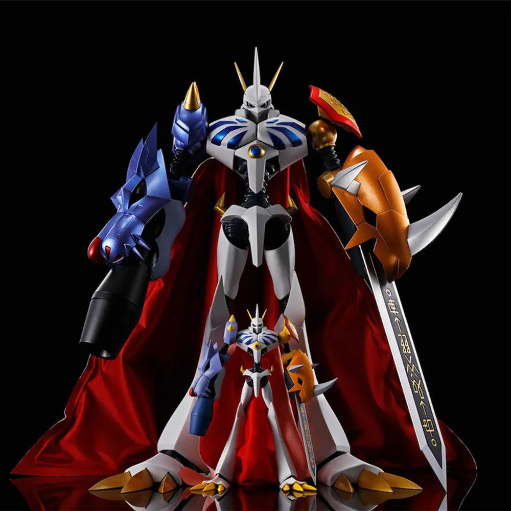 Bandai Figura Articulada Tamashii Nations Dynaction Omegamon Digimon By Akiyoshi Hongo - Limited Edition