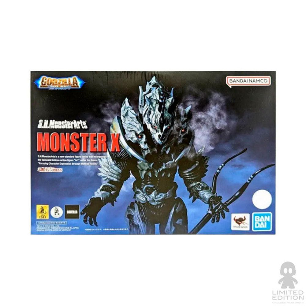 Bandai Figura Articulada S.H.Monster Arts Monster X Godzilla By Tomoyuki Tanaka - Limited Edition