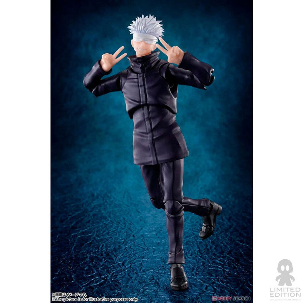 Bandai Figura Articulada S.H.Figuarts Satoru Gojo Jujutsu Kaisen By Gege Akutami - Limited Edition