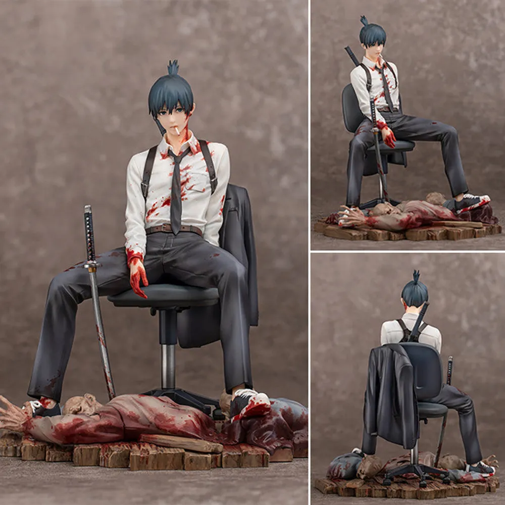 Preventa Myethos Estatuilla Aki Hayakawa Escala 1:7 Chainsaw Man By Tatsuki Fujimoto - Limited Edition