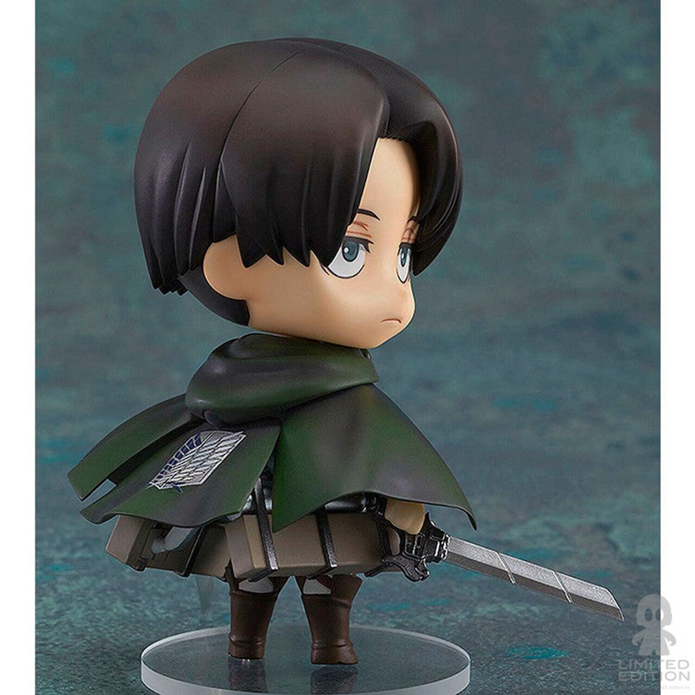 Good Smile Company Figura Articulada Nendoroid Levi Attack On Titan By Hajime Isayama - Limited Edition