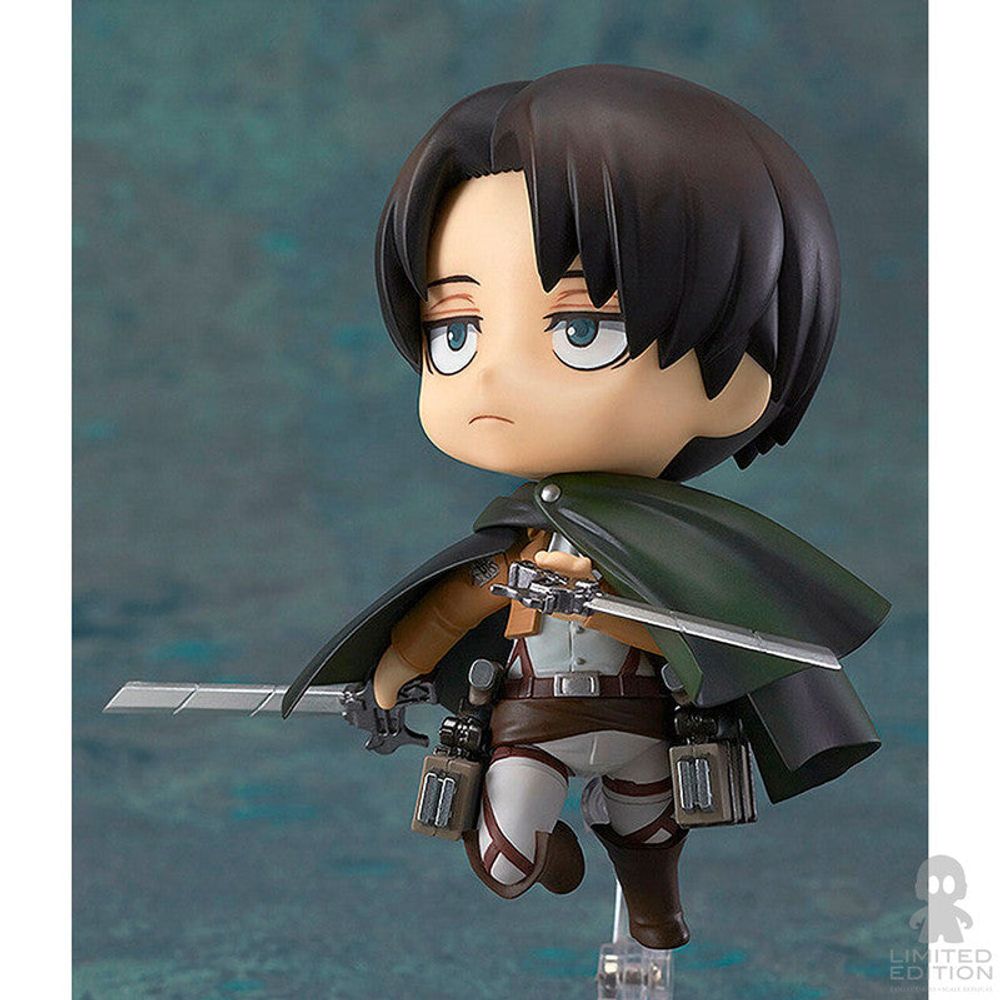 Good Smile Company Figura Articulada Nendoroid Levi Attack On Titan By Hajime Isayama - Limited Edition