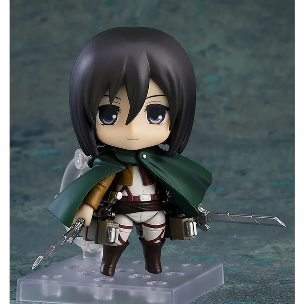 Preventa Good Smile Company Figura Articulada Nendoroid Mikasa Ackerman Survey Corps Ver. Attack On Titan By Hajime Isayama - Limited Edition