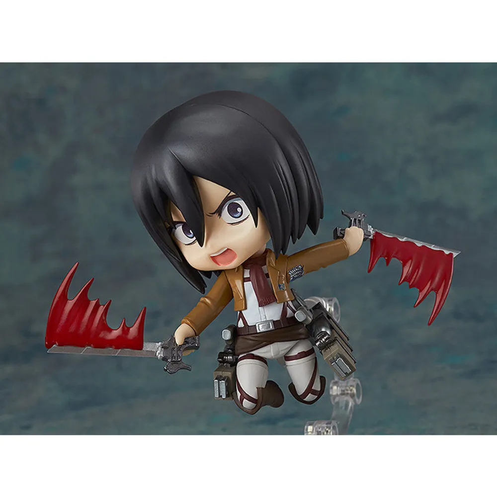 Preventa Good Smile Company Figura Articulada Nendoroid Mikasa Ackerman Survey Corps Ver. Attack On Titan By Hajime Isayama - Limited Edition