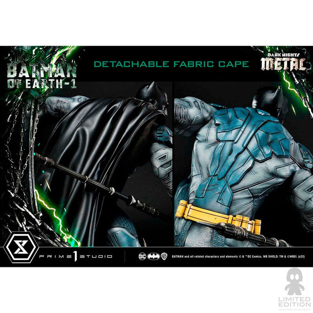 Preventa Prime 1 Studio Estatua Batman Of Earth -1 Dark Nights: Metal By DC - Limited Edition