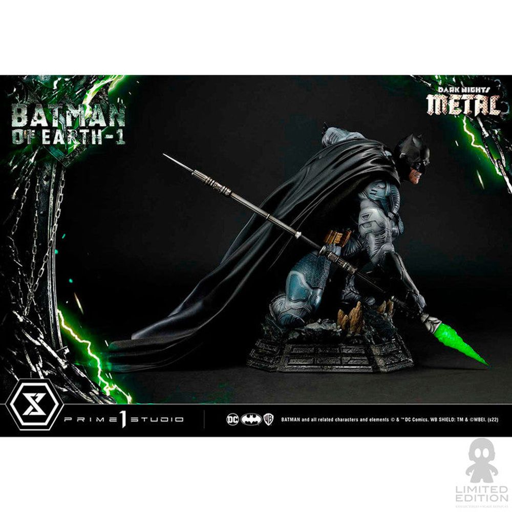 Preventa Prime 1 Studio Estatua Batman Of Earth -1 Dark Nights: Metal By DC - Limited Edition