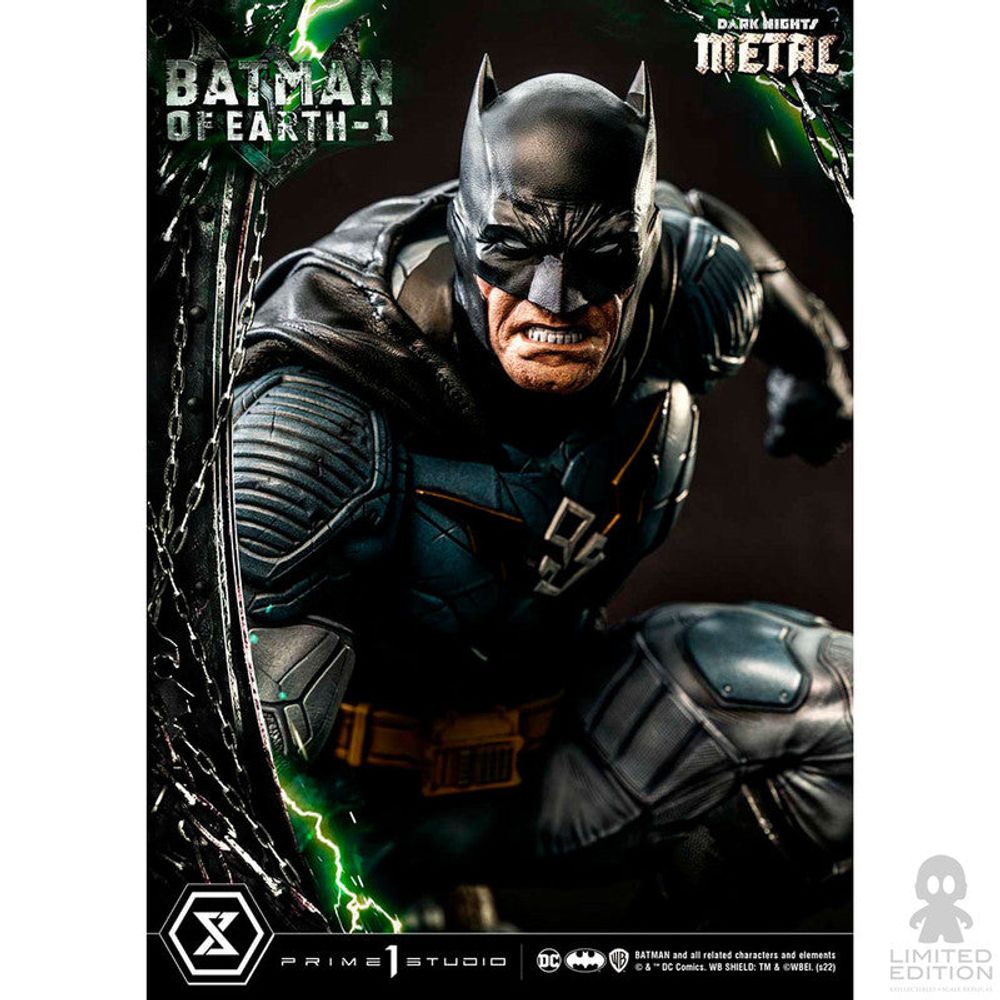 Preventa Prime 1 Studio Estatua Batman Of Earth -1 Dark Nights: Metal By DC - Limited Edition