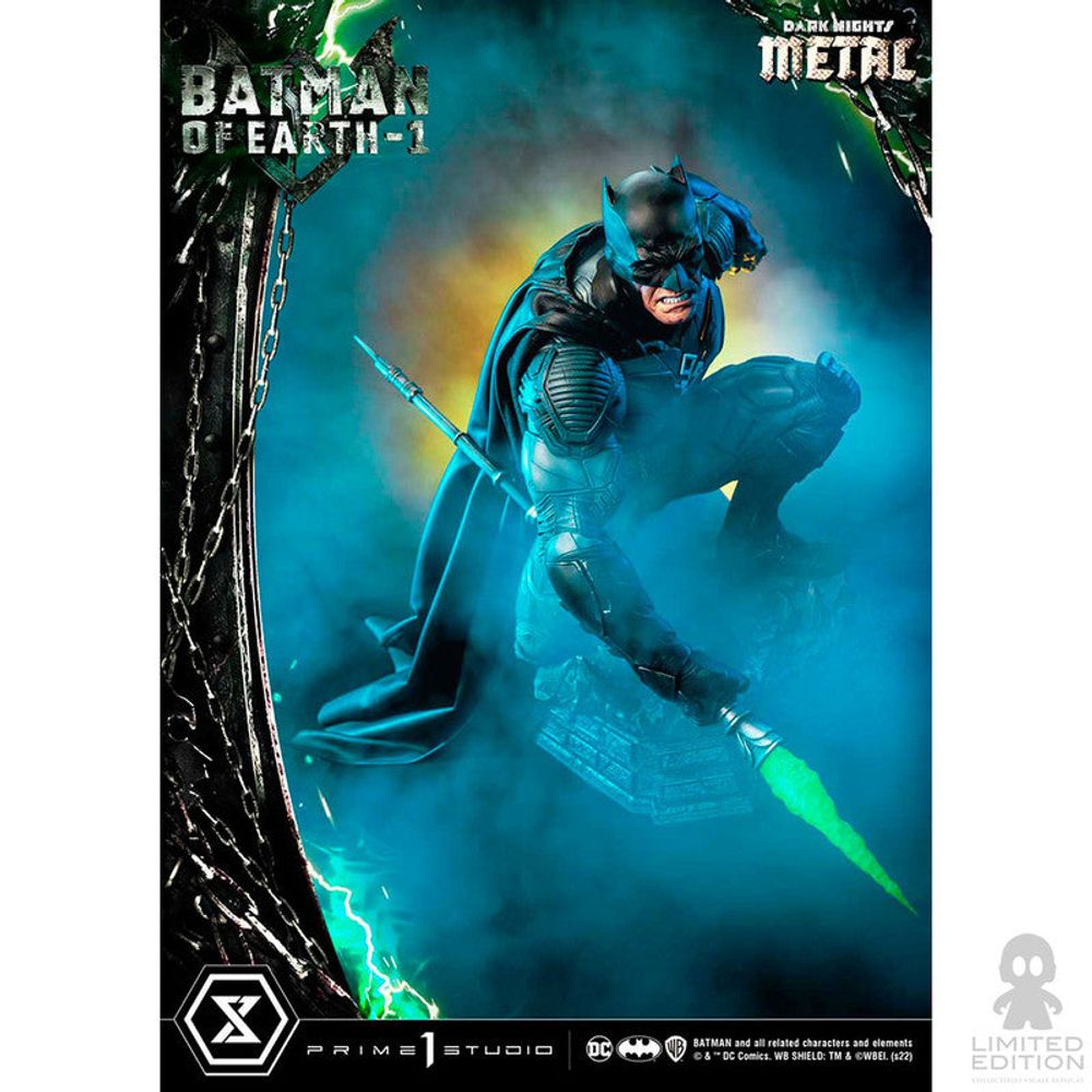 Preventa Prime 1 Studio Estatua Batman Of Earth -1 Dark Nights: Metal By DC - Limited Edition