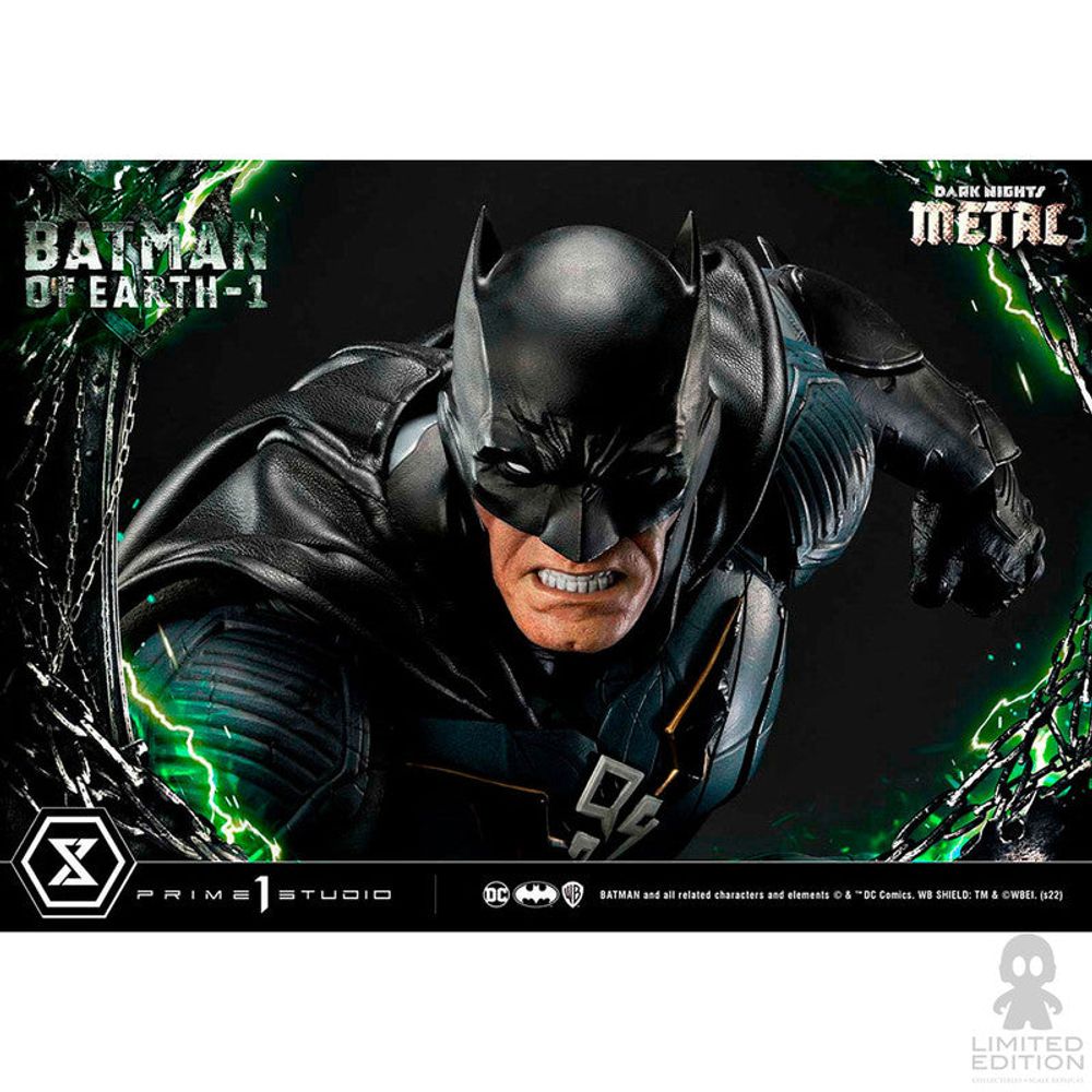 Preventa Prime 1 Studio Estatua Batman Of Earth -1 Dark Nights: Metal By DC - Limited Edition